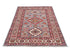 3x4 Gray Kazak Afghan Hand Knotted Geometric Wool Area Rug